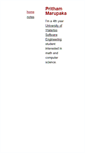 Mobile Screenshot of pritham.com